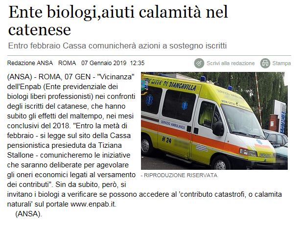 BIOLOGI CATANIA