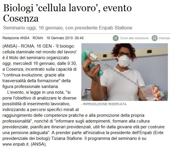 BIOLOGI COSENZA