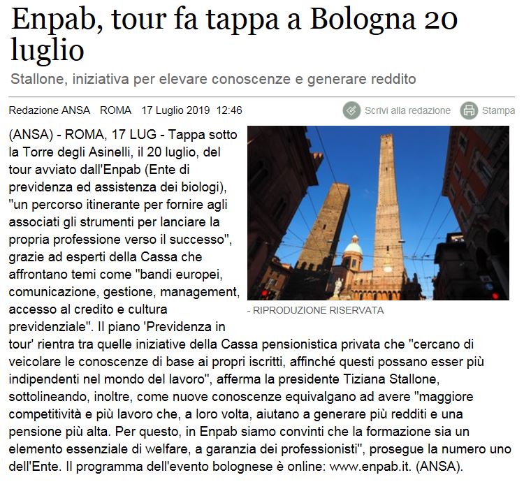 ENPAB TOUR