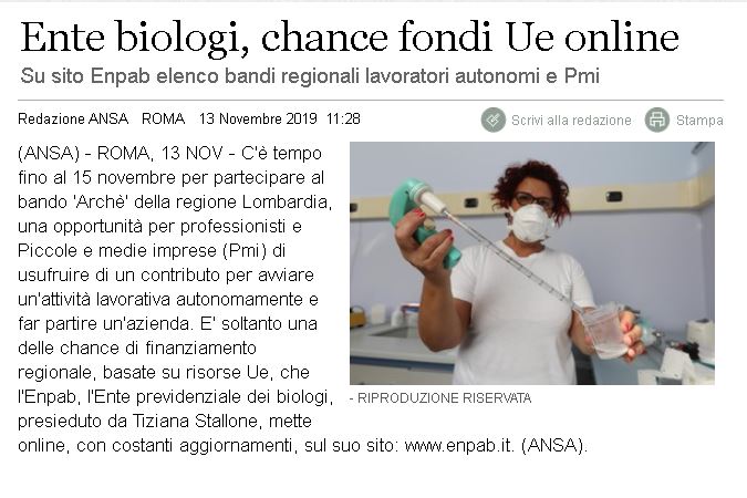 Enpab fondi UE