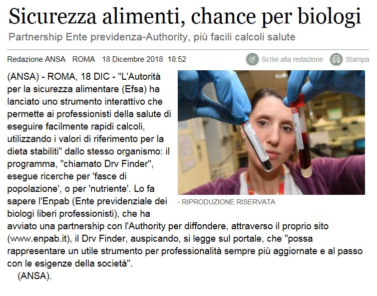 SICUREZZA ALIMENTI