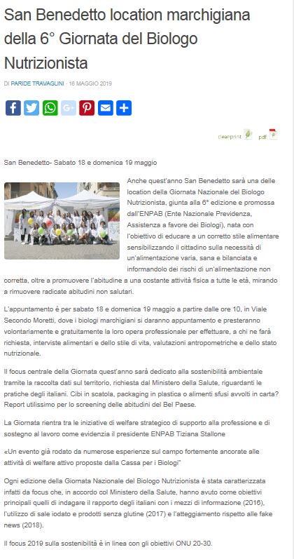 sanbenedetto biologo inpiazza